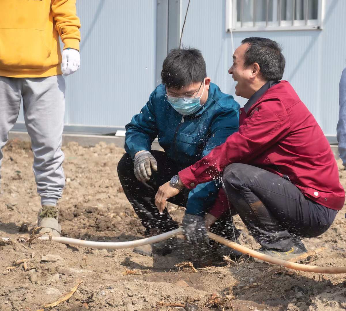 柴油发电机组厂家员工很开心